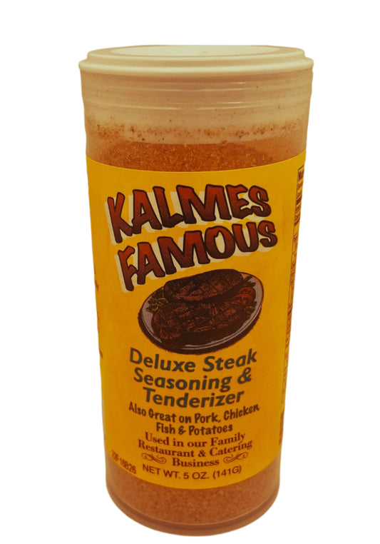 Kalmes Famous Deluxe Steak Seasoning & Tenderizer 