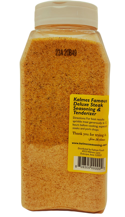 Kalmes Famous Spiced Deluxe Steak Seasoning & Tenderizer
